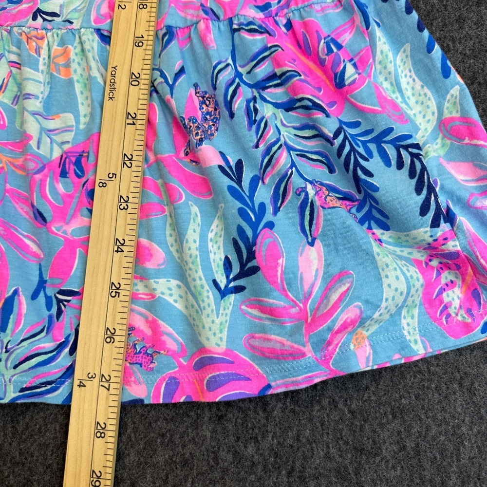 Lilly Pulitzer Mini Geanna Dress LS Multi Splendor In The Sand Girl's XL 12-14 - Picture 8 of 13